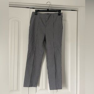 Rachel Zoe Black and White Houndstooth Dress Pants